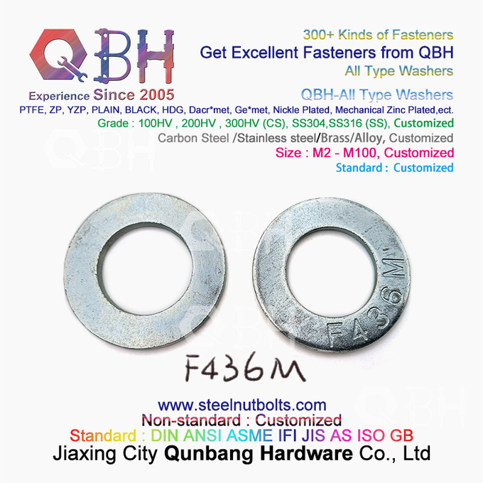 El Todo-tipo primavera plana de QBH DIN125 DIN127 F436 F436M F959 F959M DIN434 DIN436 NFE25-511 afiló la lavadora cuadrada redonda dentada 4