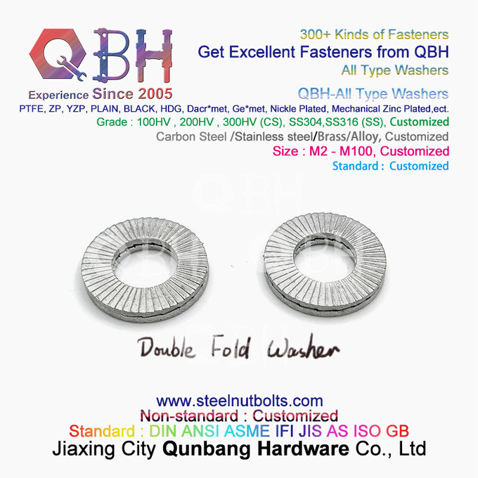 El Todo-tipo primavera plana de QBH DIN125 DIN127 F436 F436M F959 F959M DIN434 DIN436 NFE25-511 afiló la lavadora cuadrada redonda dentada 9